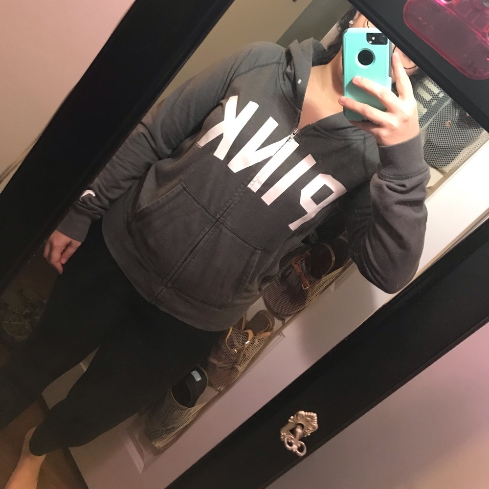 PINK zip up jacket